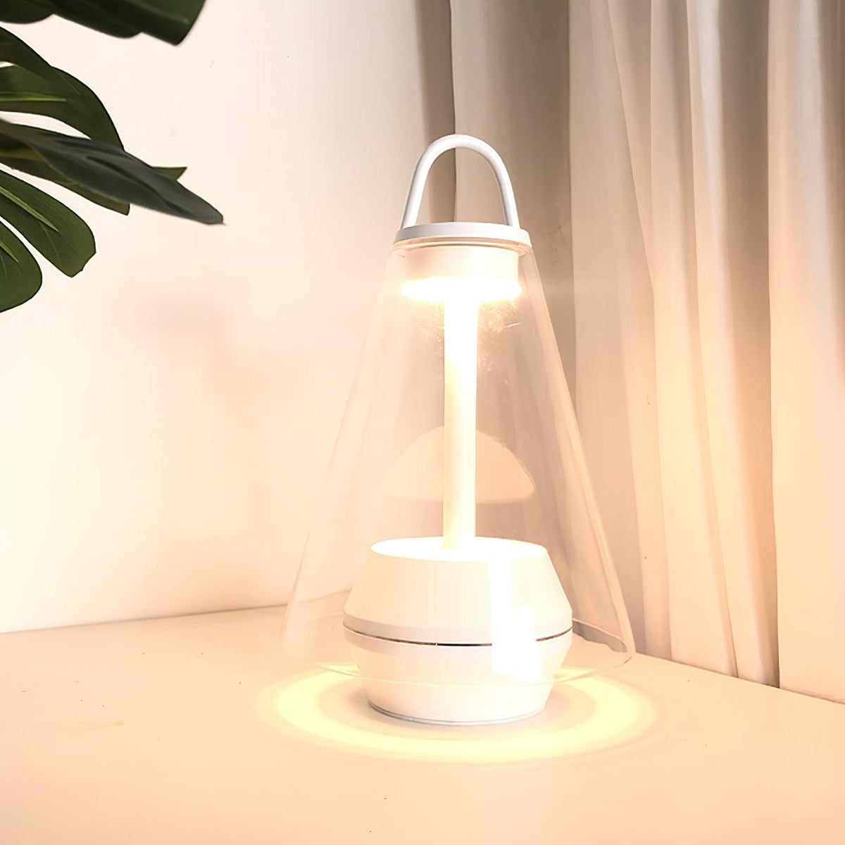 Emarir lampada da tavolo in vetro scandinavo