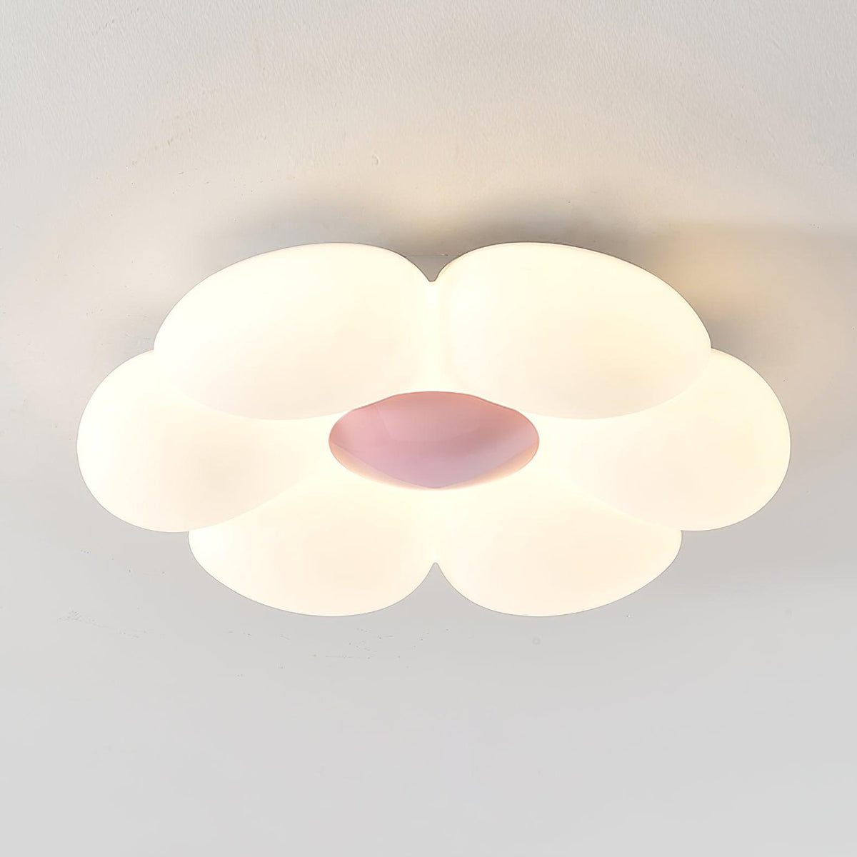Liorinella lampada da soffitto a forma di fiore a sei petali per camera da letto bambini