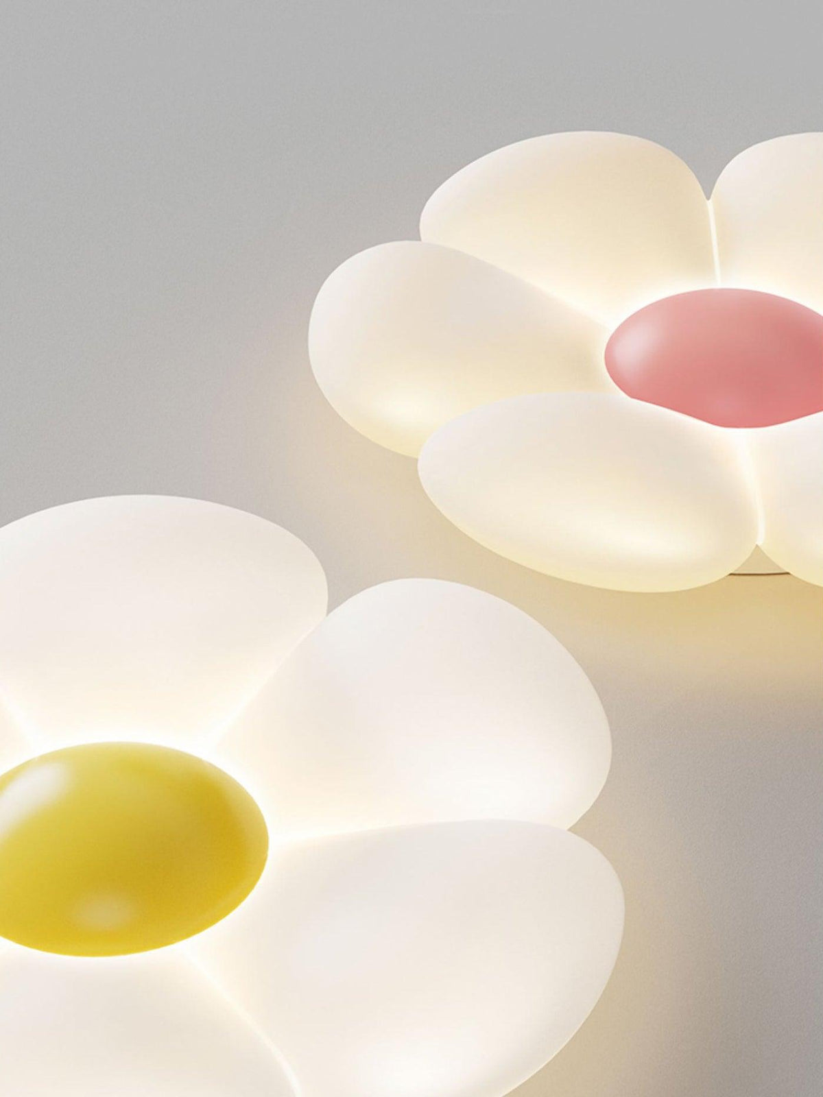 Liorinella lampada da soffitto a forma di fiore a sei petali per camera da letto bambini