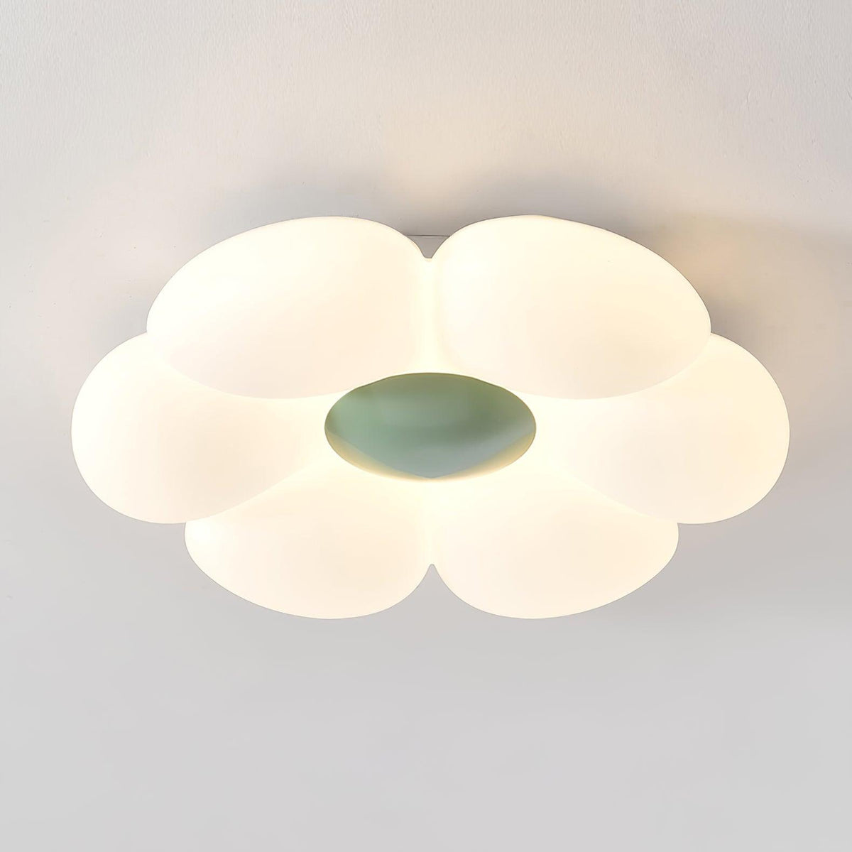 Liorinella lampada da soffitto a forma di fiore a sei petali per camera da letto bambini