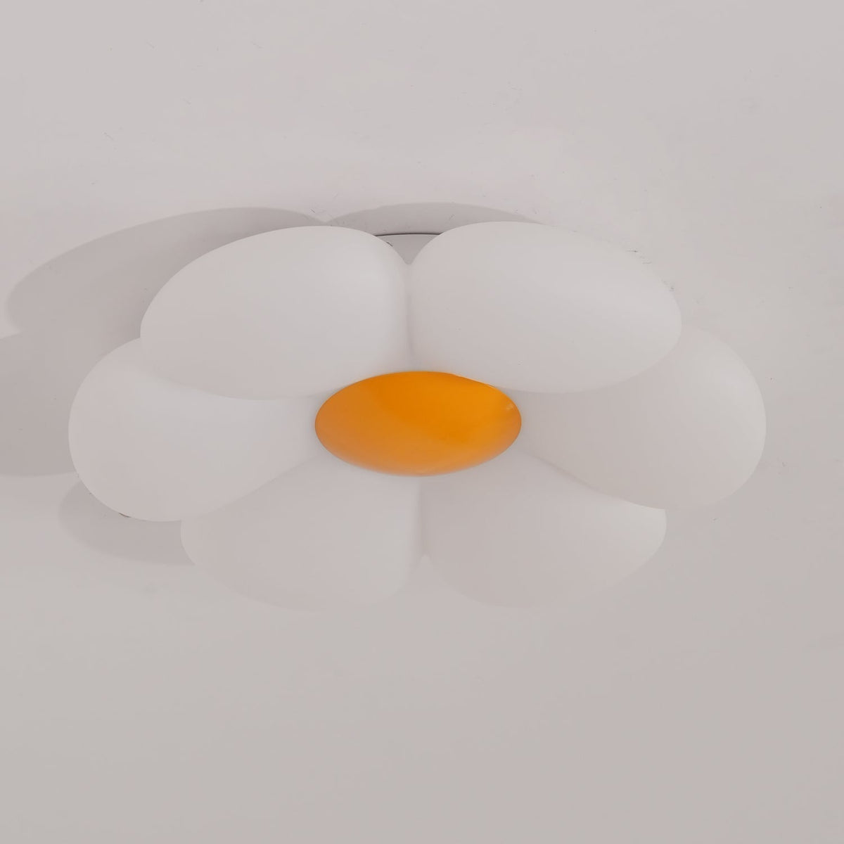 Liorinella lampada da soffitto a forma di fiore a sei petali per camera da letto bambini