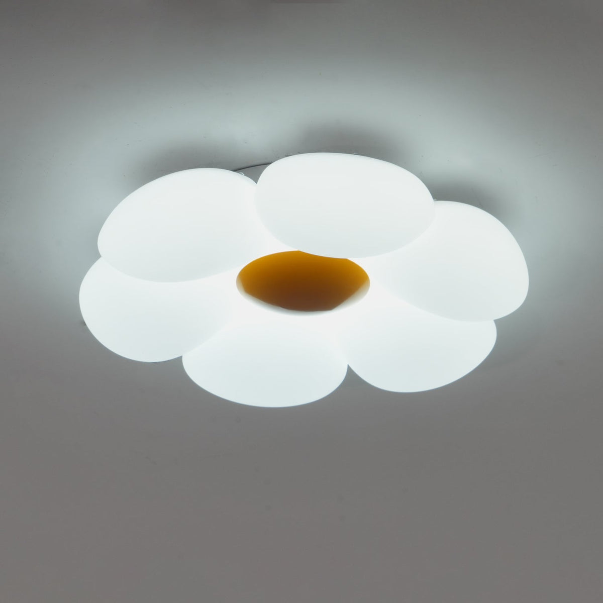 Liorinella lampada da soffitto a forma di fiore a sei petali per camera da letto bambini