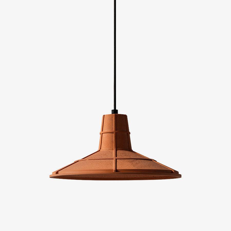 Marnie lampada a sospensione Cemento moderno Terracotta