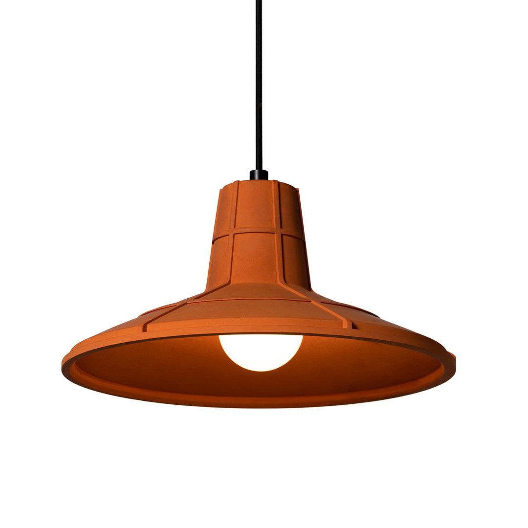 Marnie lampada a sospensione Cemento moderno Terracotta