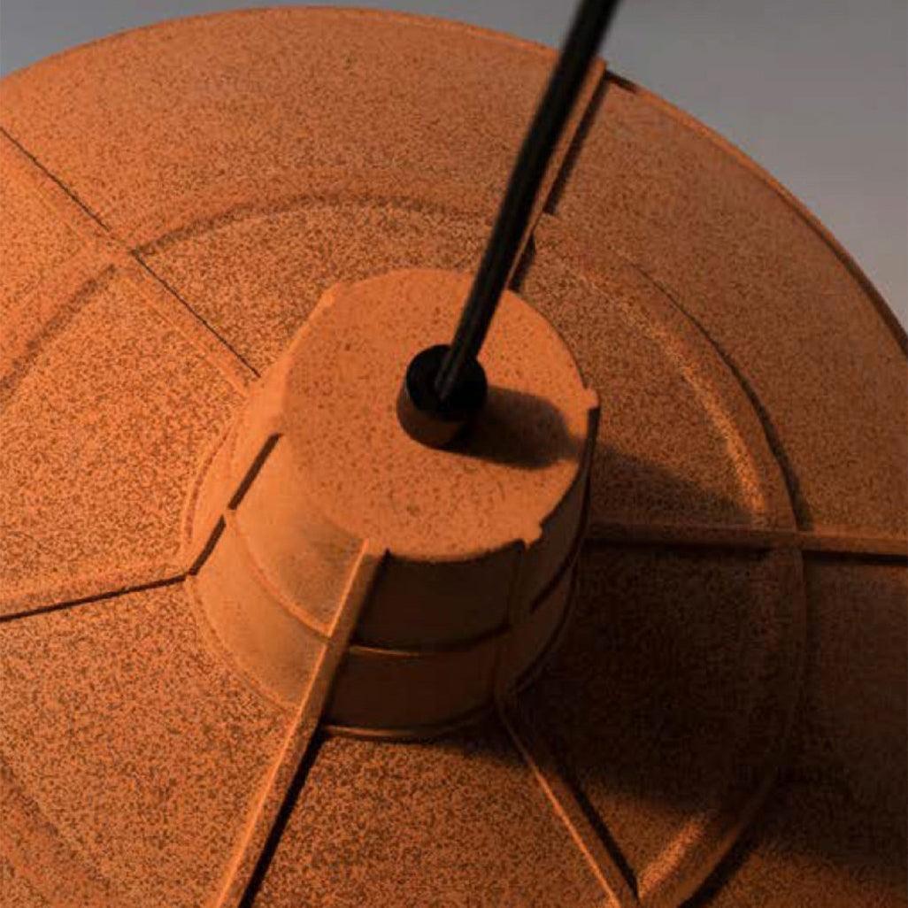 Marnie lampada a sospensione Cemento moderno Terracotta