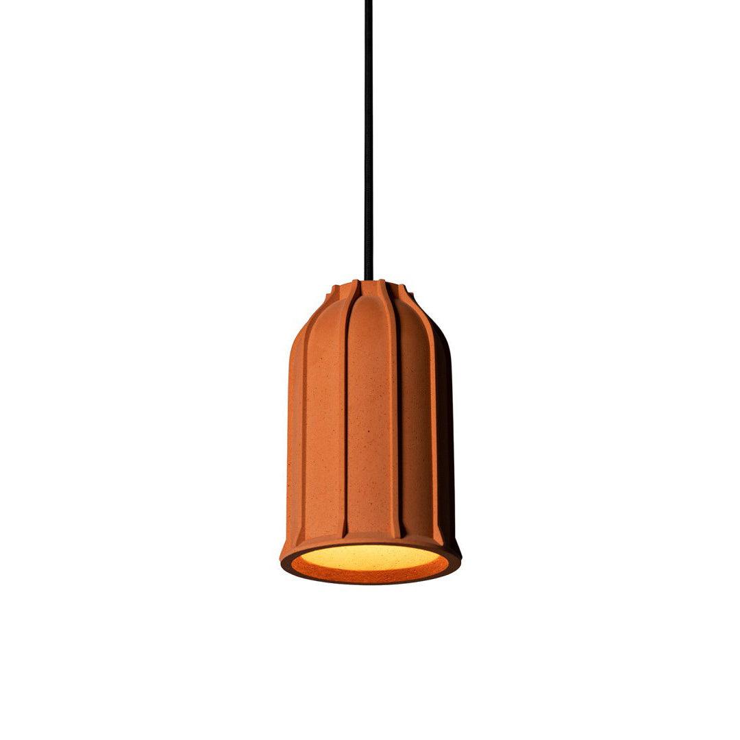 Marnie lampada a sospensione Cemento moderno Terracotta
