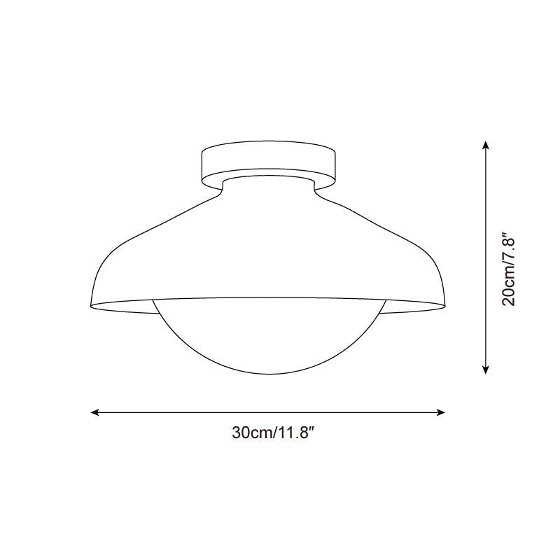 Teriaaya lampada da soffitto