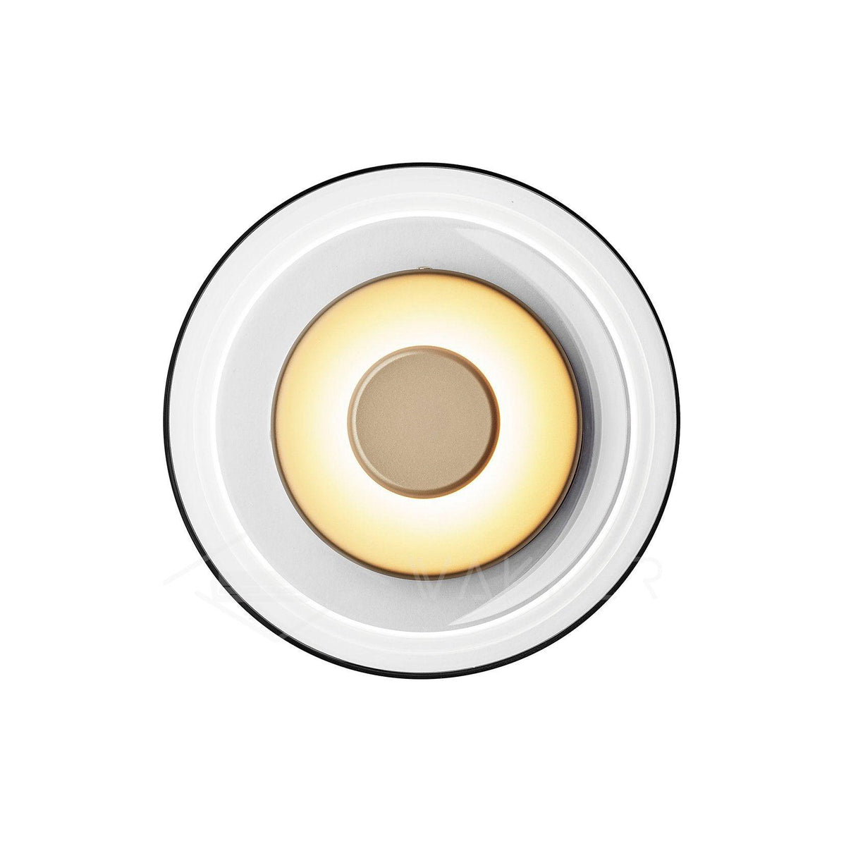 Aether ottone e vetro lampada da parete