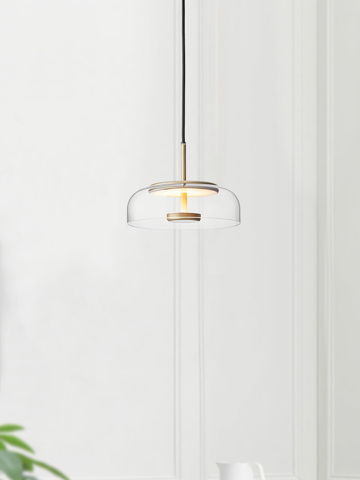 Liorenia lampada a sospensione vetro Trasparente elegante