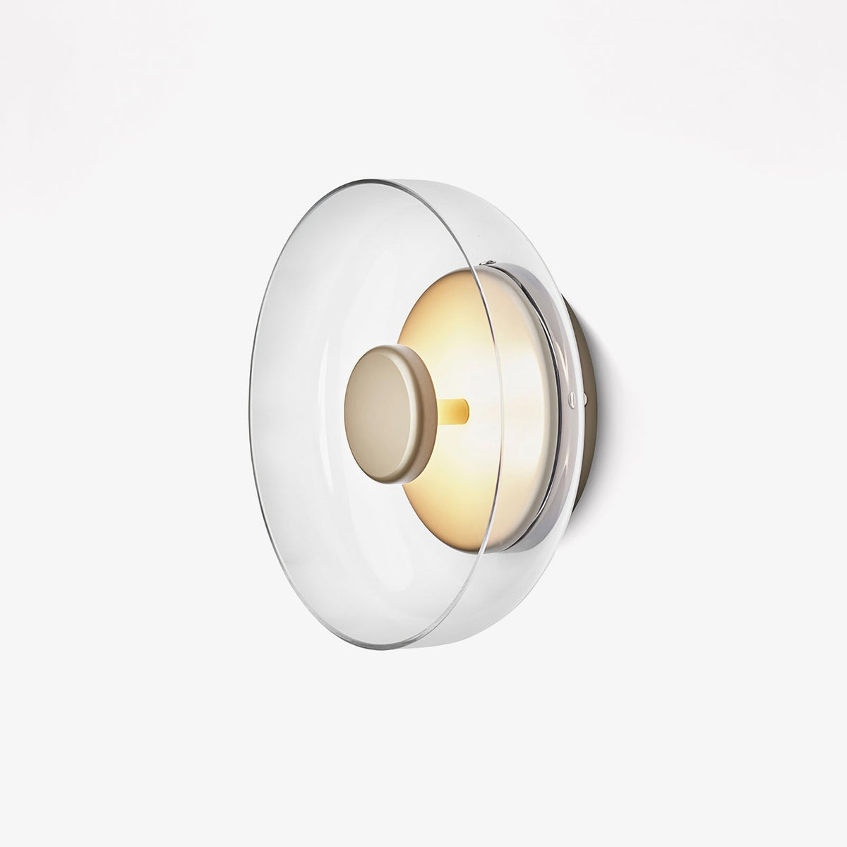 Aether ottone e vetro lampada da parete