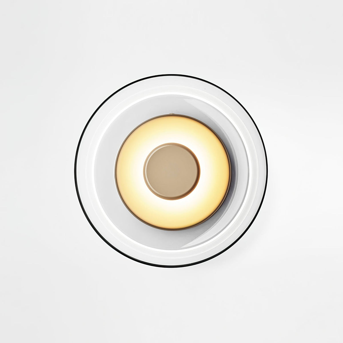 Aether ottone e vetro lampada da parete