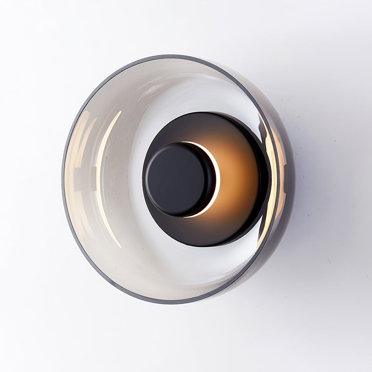 Aether ottone e vetro lampada da parete