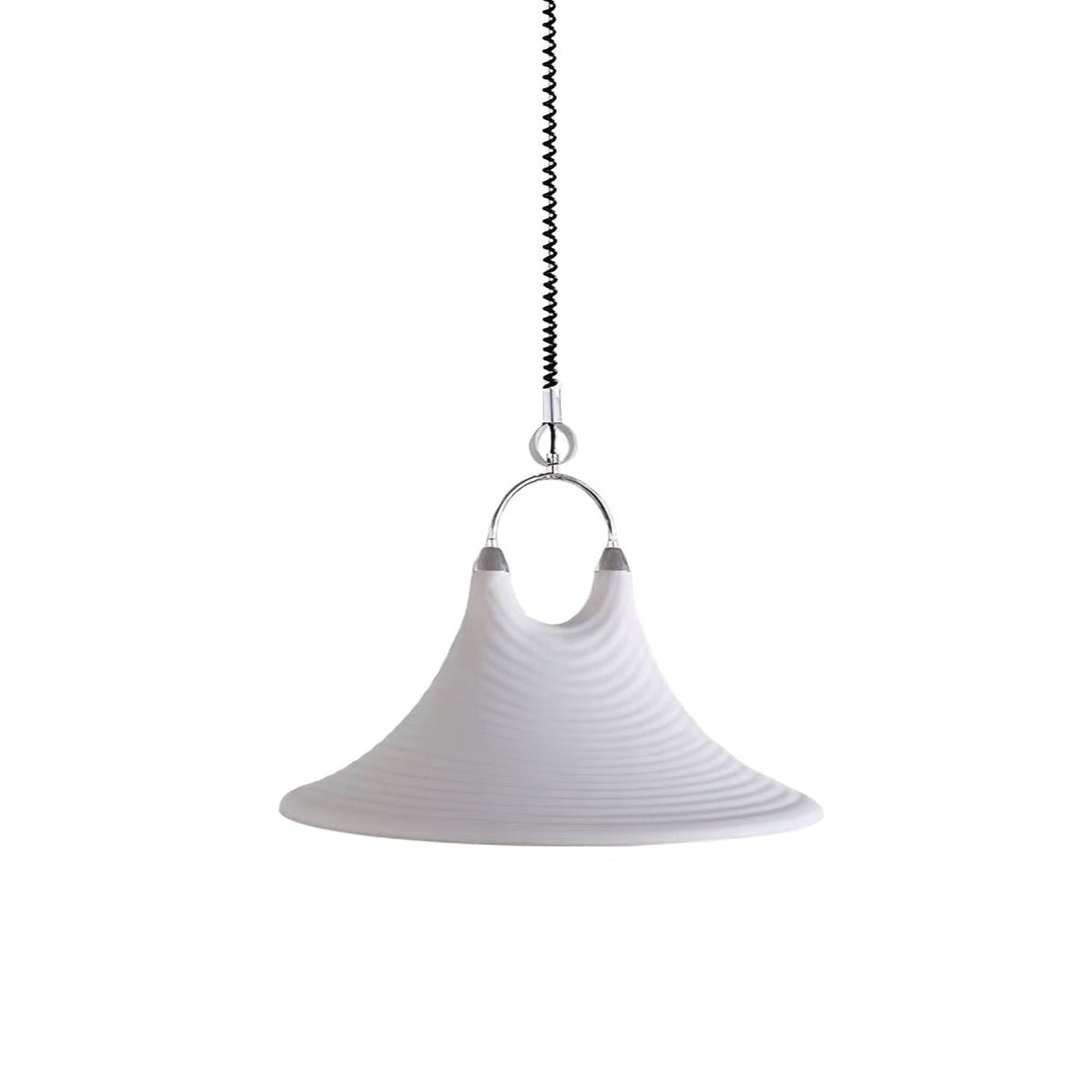 Aurmiros lampada a sospensione moderna minimalista con Paralume in vetro a Spirale