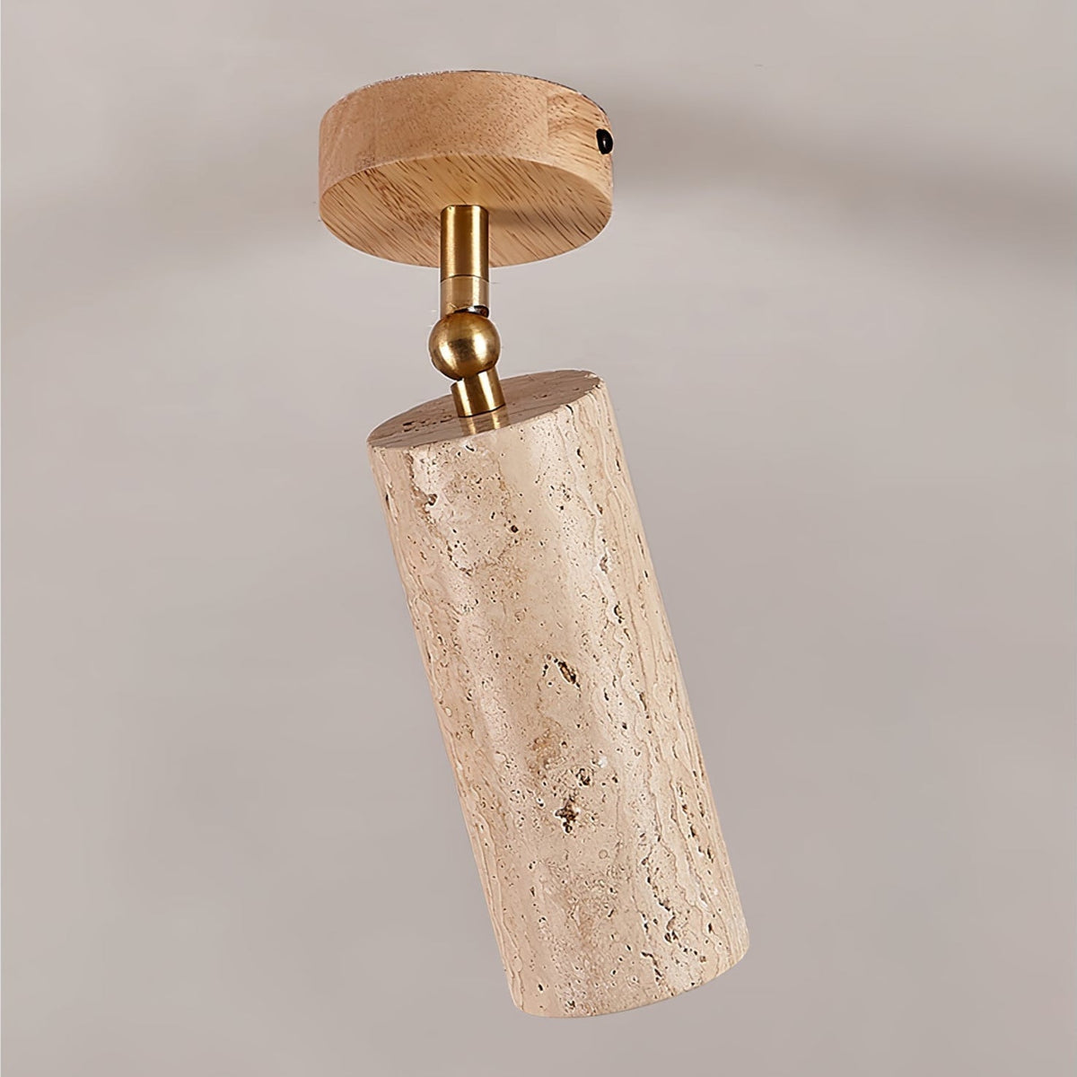 Mycaran Lampada a Sospensione in Travertino - Relic Pieces