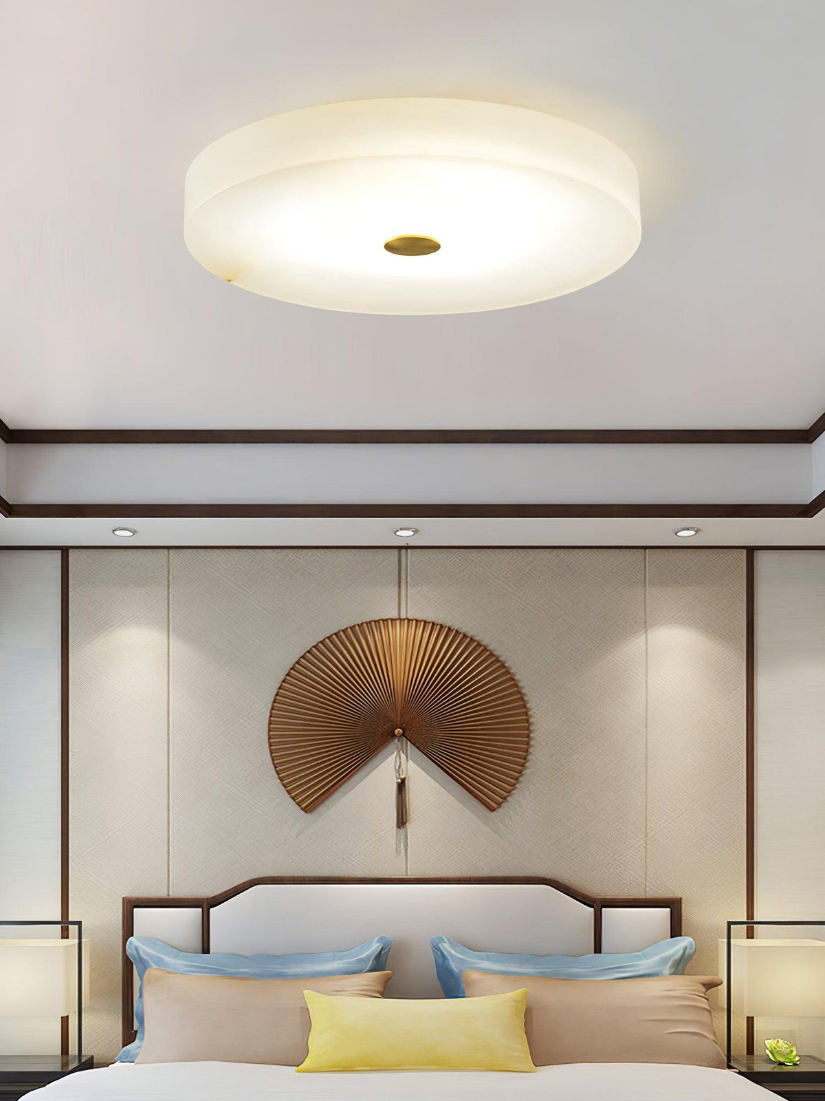 Euno lampada da soffitto in alabastro
