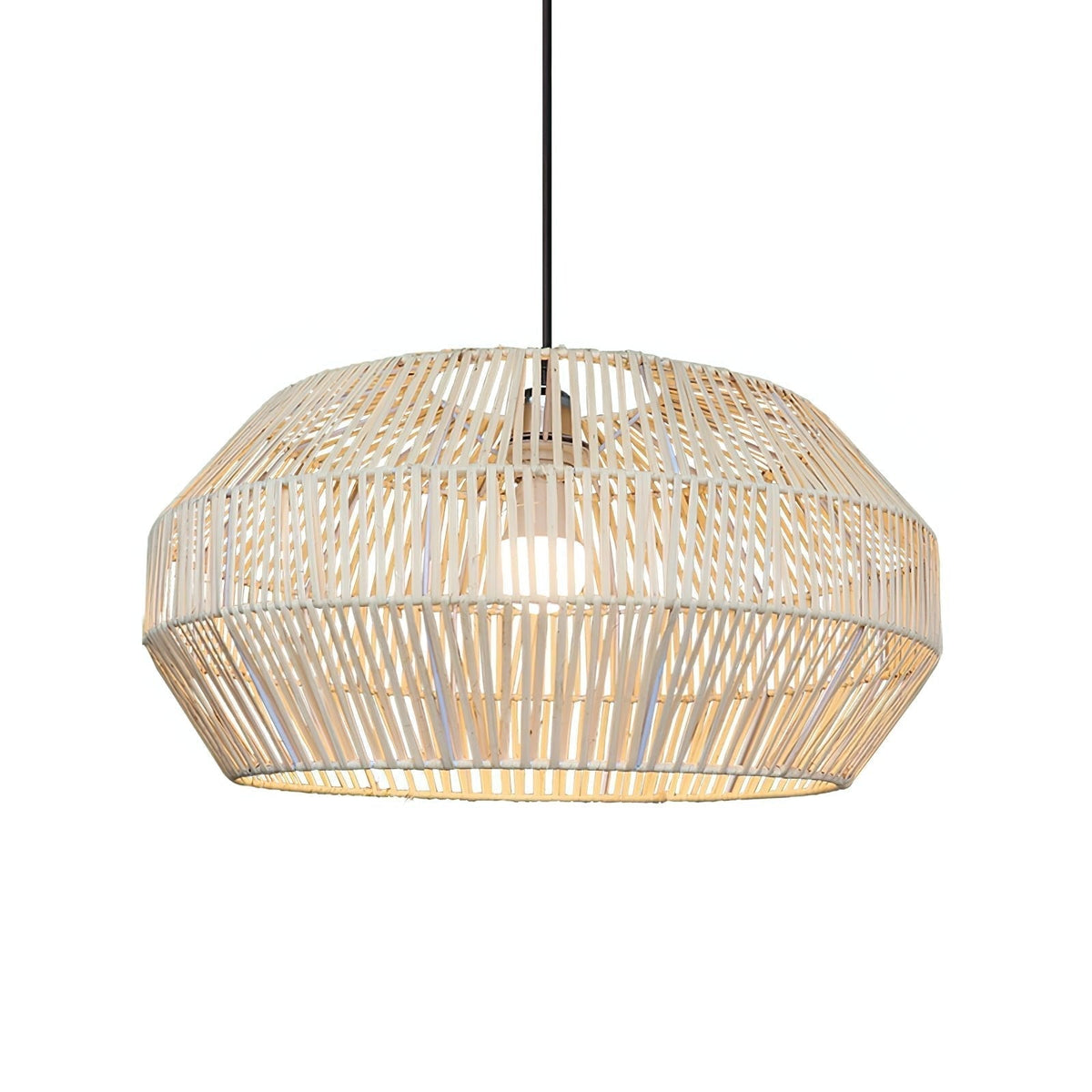 Cucarel lampada a sospensione in rattan