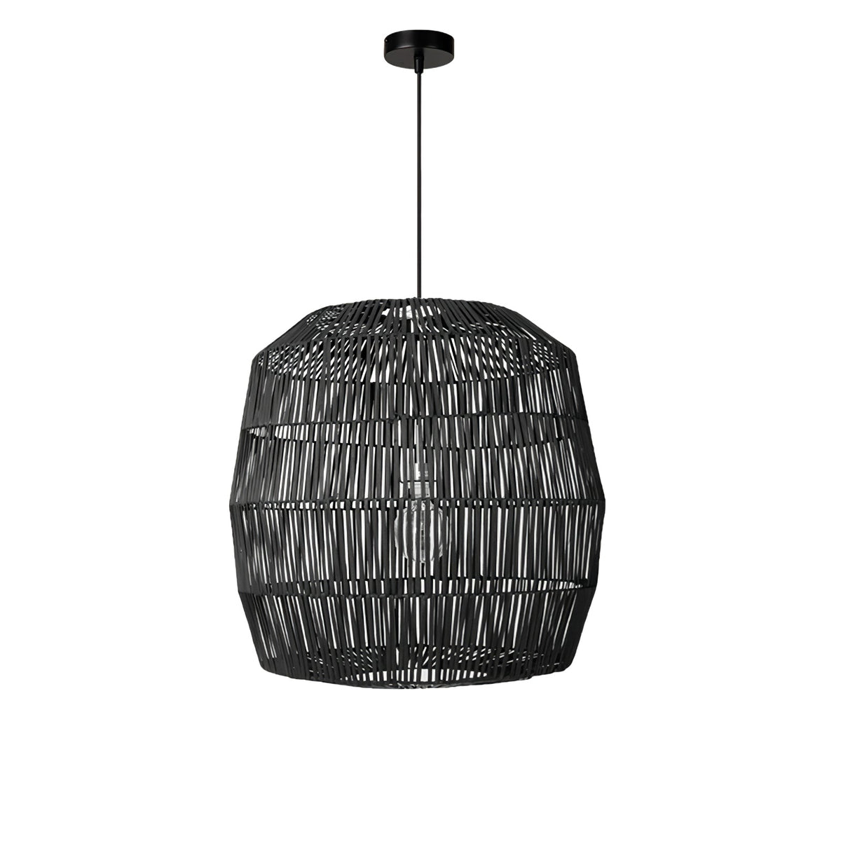 Cucarel lampada a sospensione in rattan