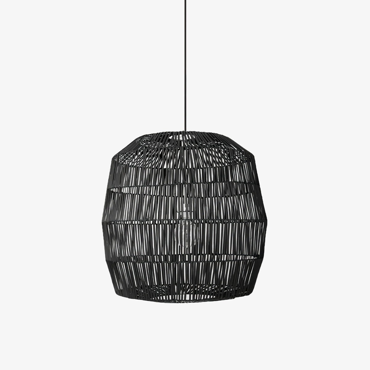 Cucarel lampada a sospensione in rattan