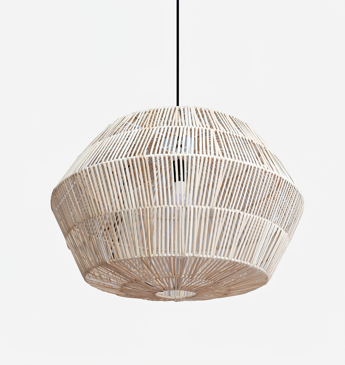 Cucarel lampada a sospensione in rattan