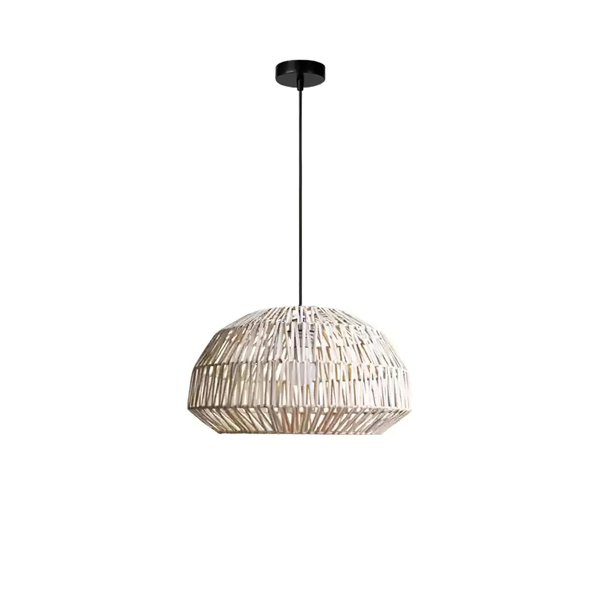 Cucarel lampada a sospensione in rattan