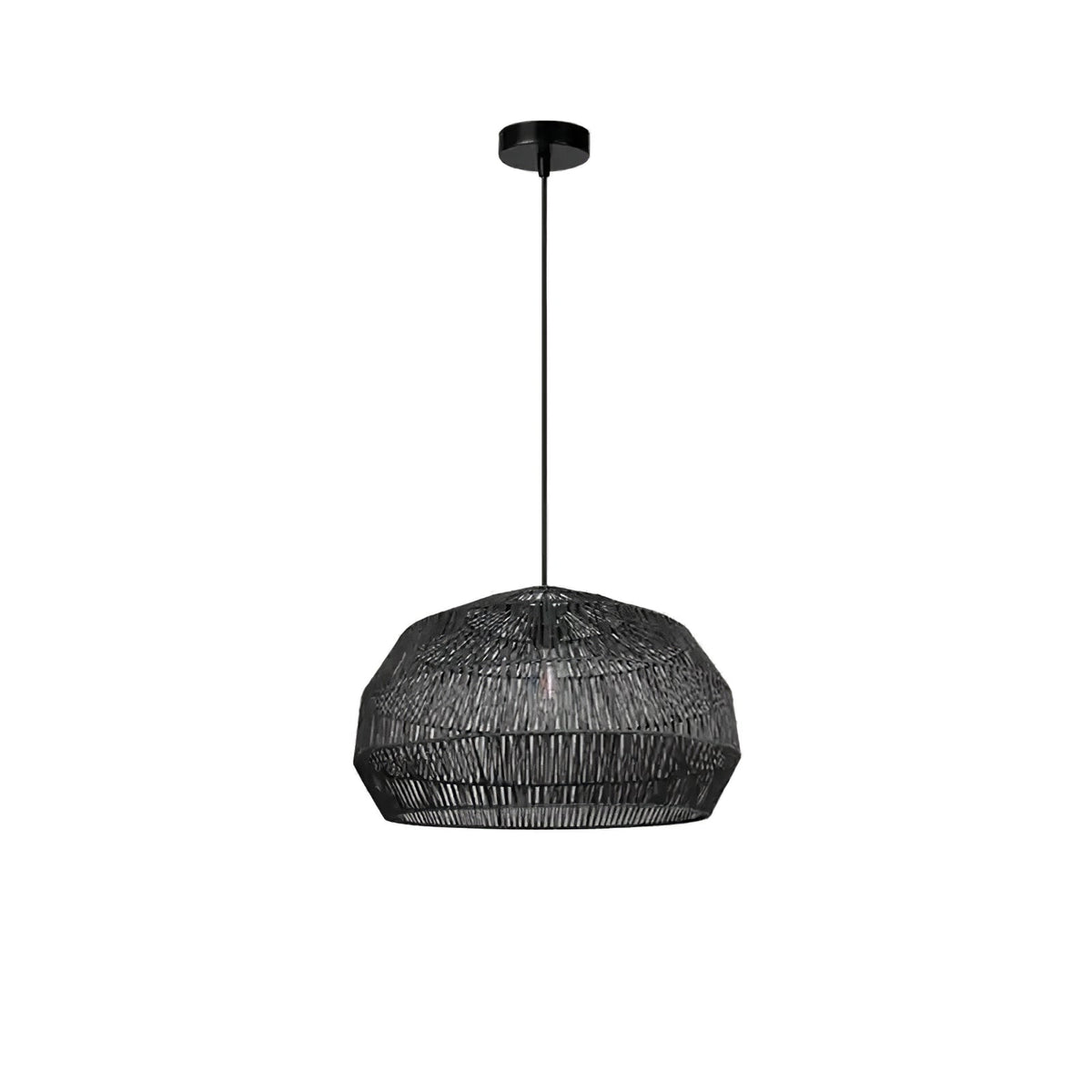 Cucarel lampada a sospensione in rattan