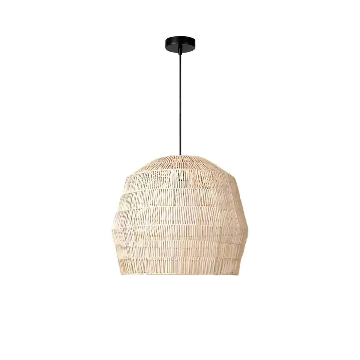 Cucarel lampada a sospensione in rattan