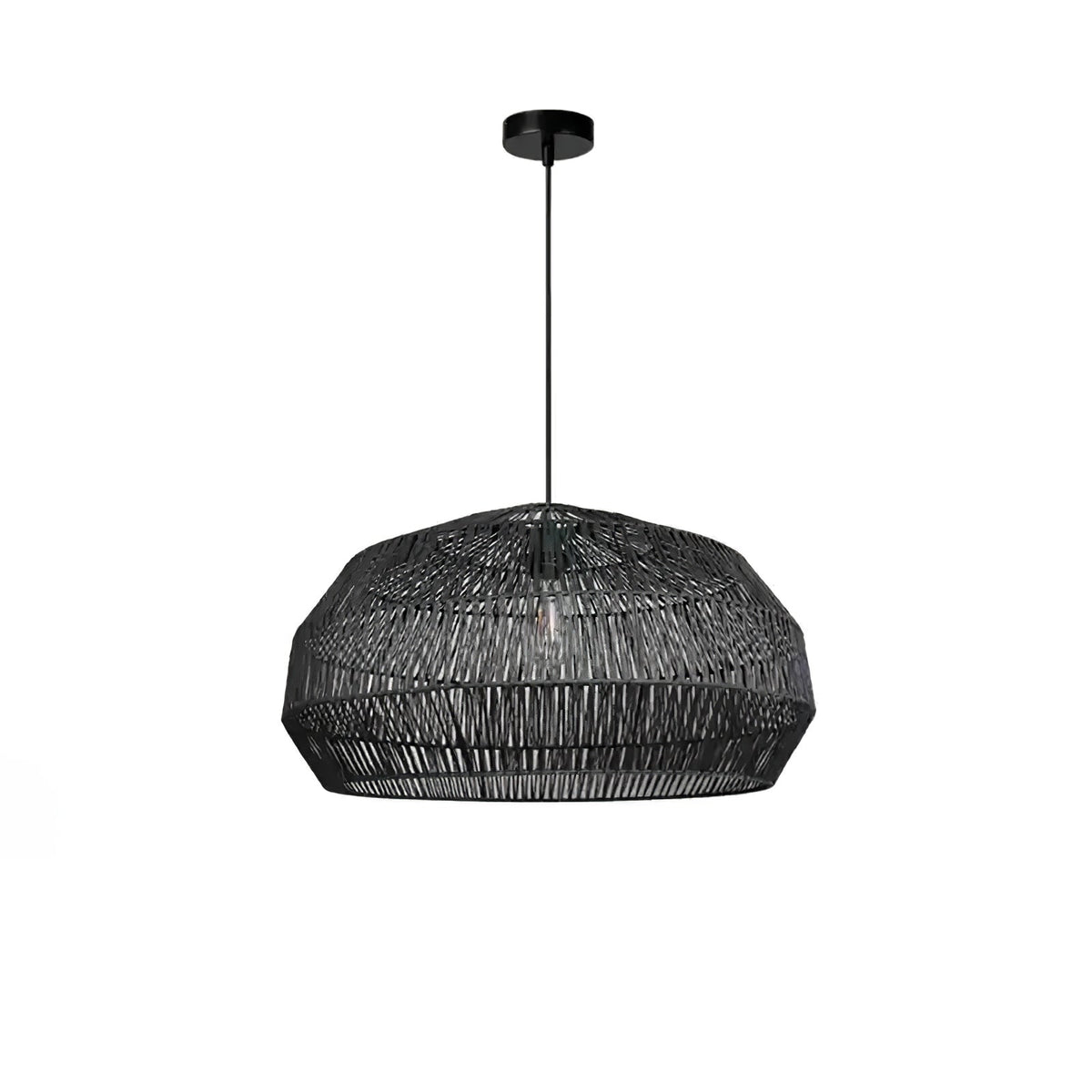 Cucarel lampada a sospensione in rattan