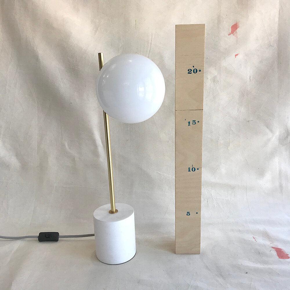 Tocor marmo lampada da tavolo minimalista