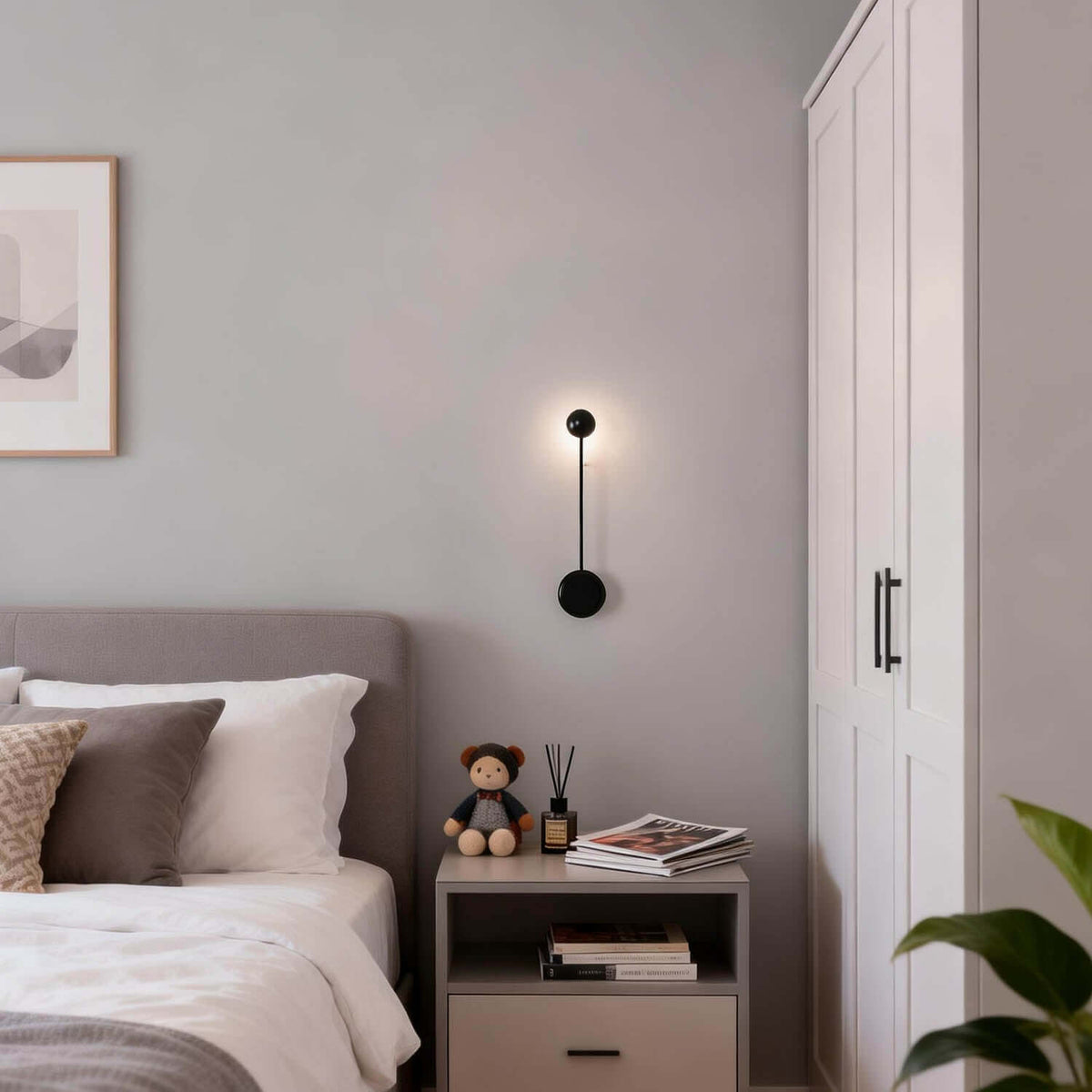 Sfera-on-Stem LED lampada da parete a globo