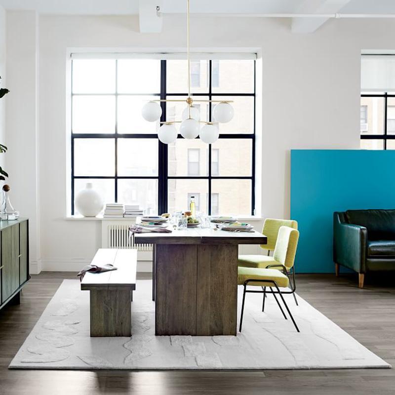 Casoella lampadario sfera & Stelo moderno Finitura Oro LED