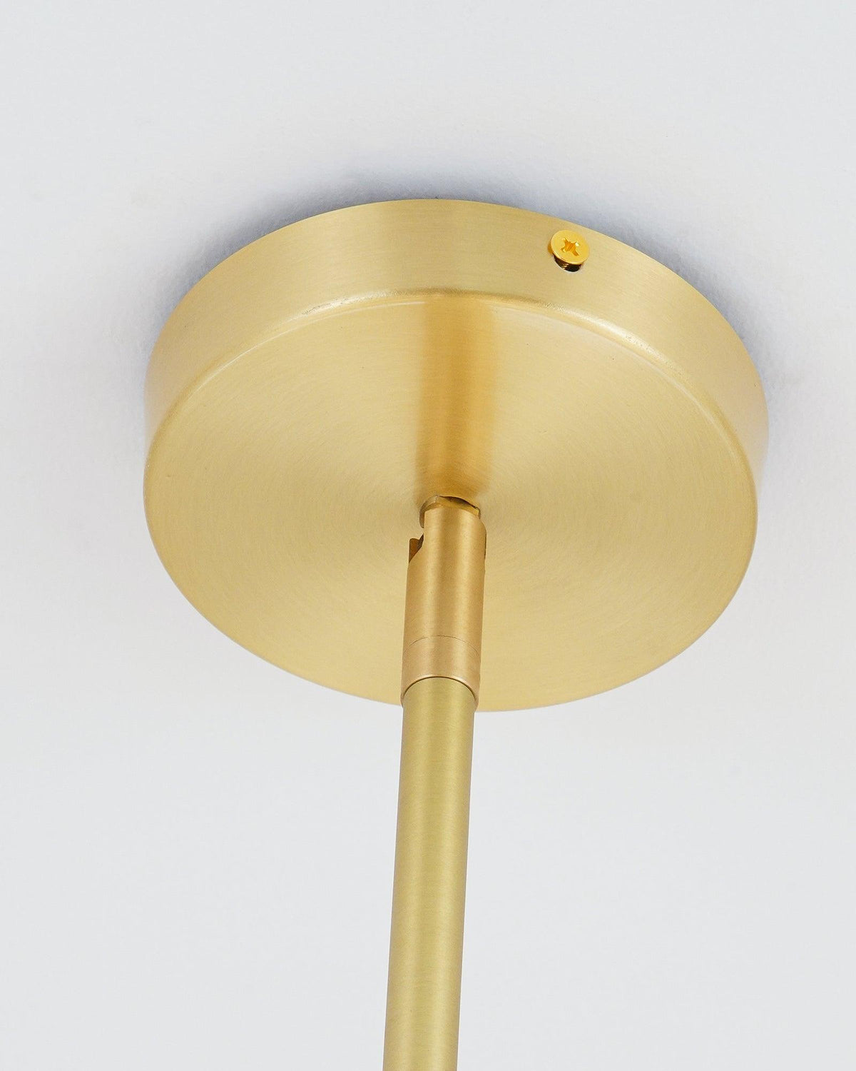 Casoella lampadario sfera & Stelo moderno Finitura Oro LED