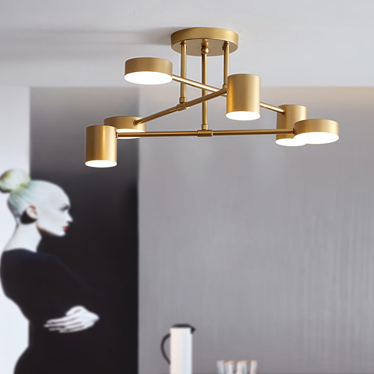 Sputnik lampada da soffitto