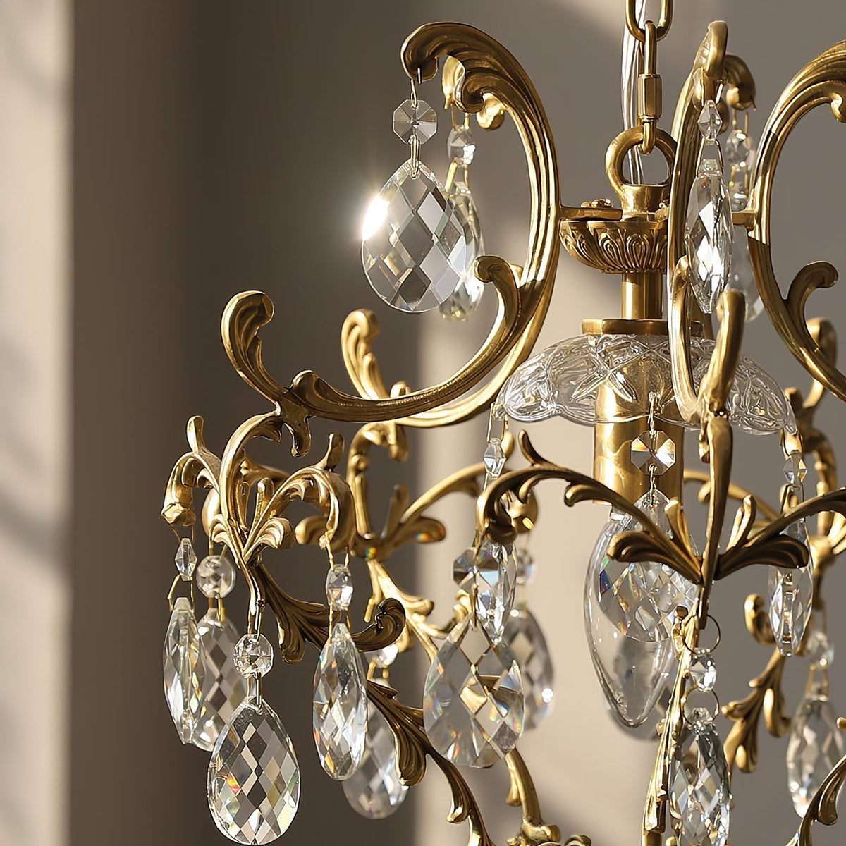 Versailles lampadario con Cristallo