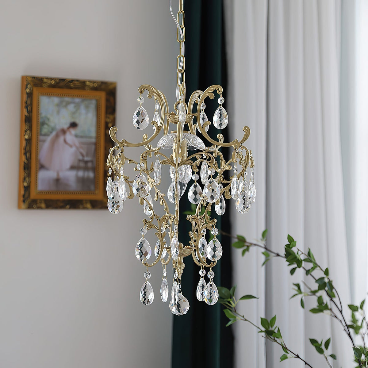 Versailles lampadario con Cristallo