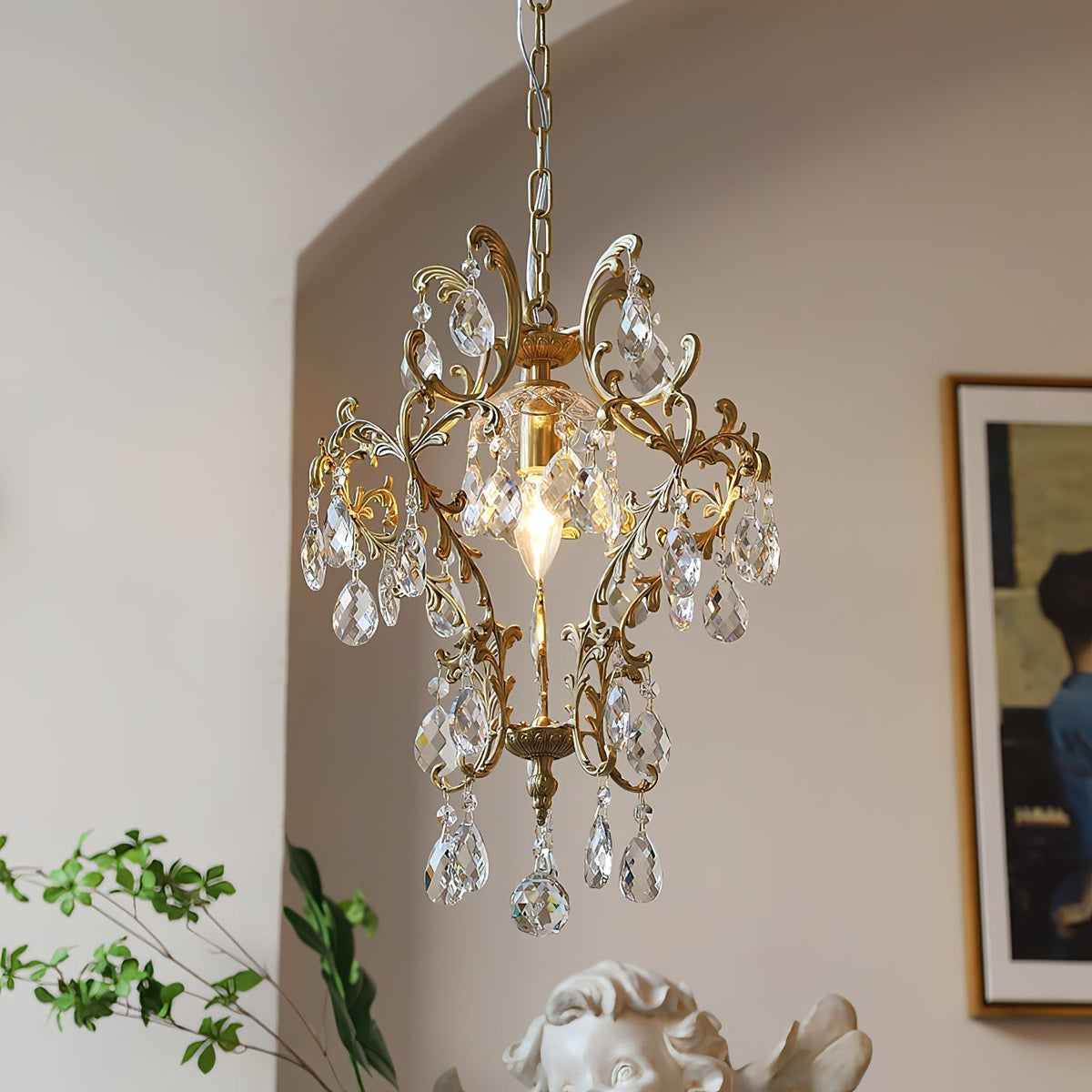 Versailles lampadario con Cristallo