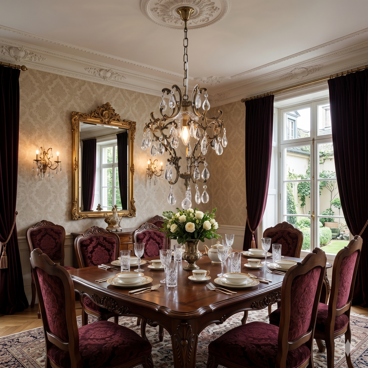 Versailles lampadario con Cristallo