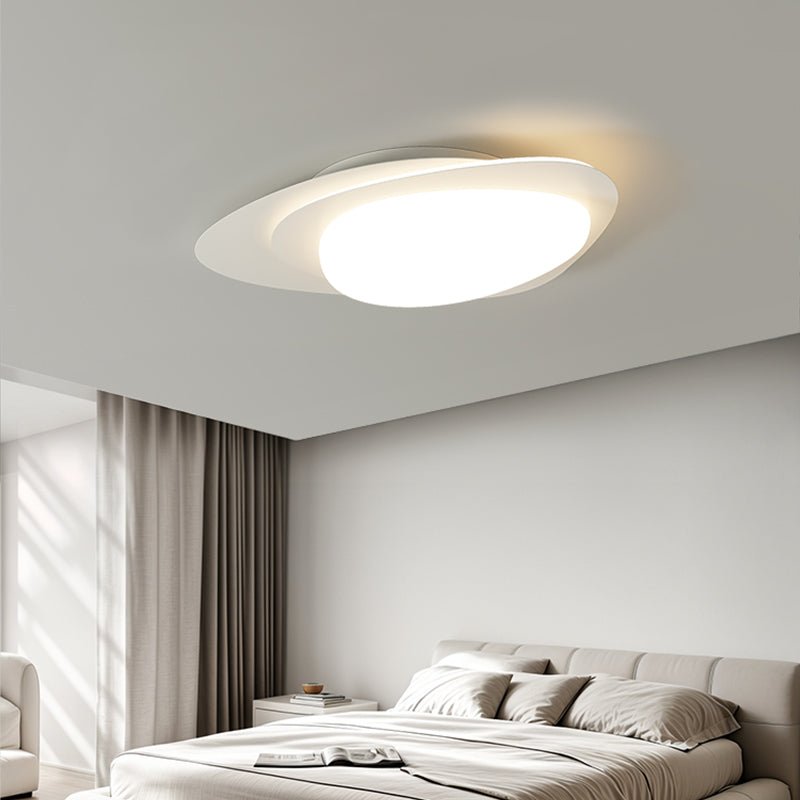 Fuji plafoniera Grana di Noce organica LED
