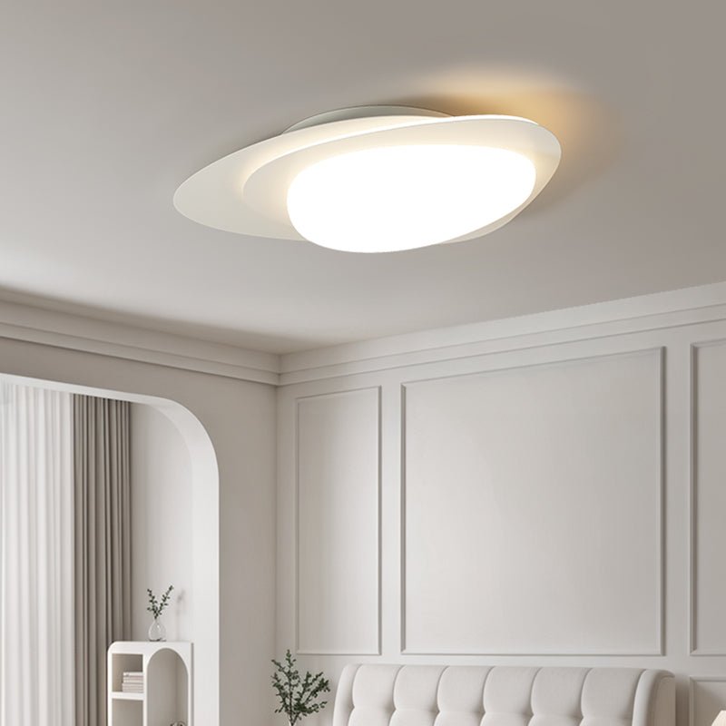Fuji plafoniera Grana di Noce organica LED