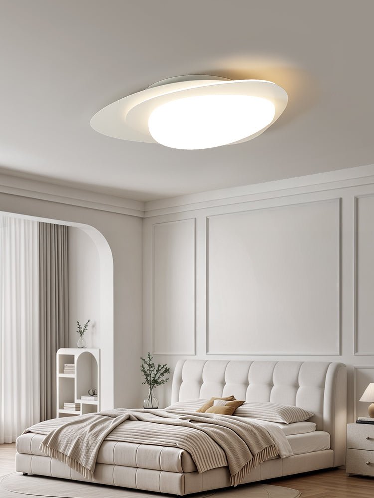 Fuji plafoniera Grana di Noce organica LED