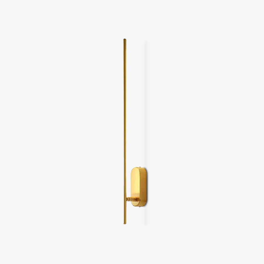 Marissa lampada da parete Stick Shaped in ottone