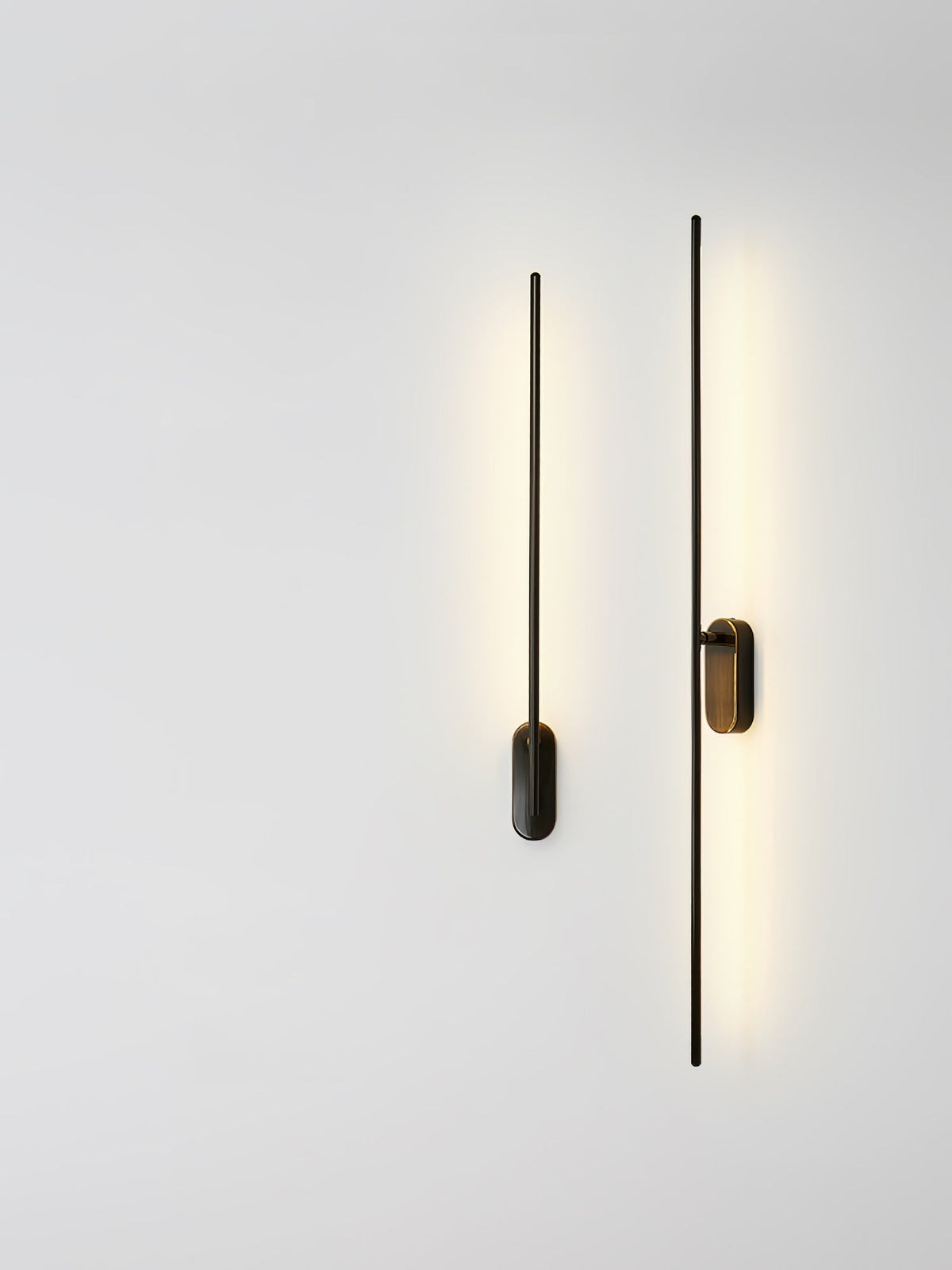 Marissa lampada da parete Stick Shaped in ottone