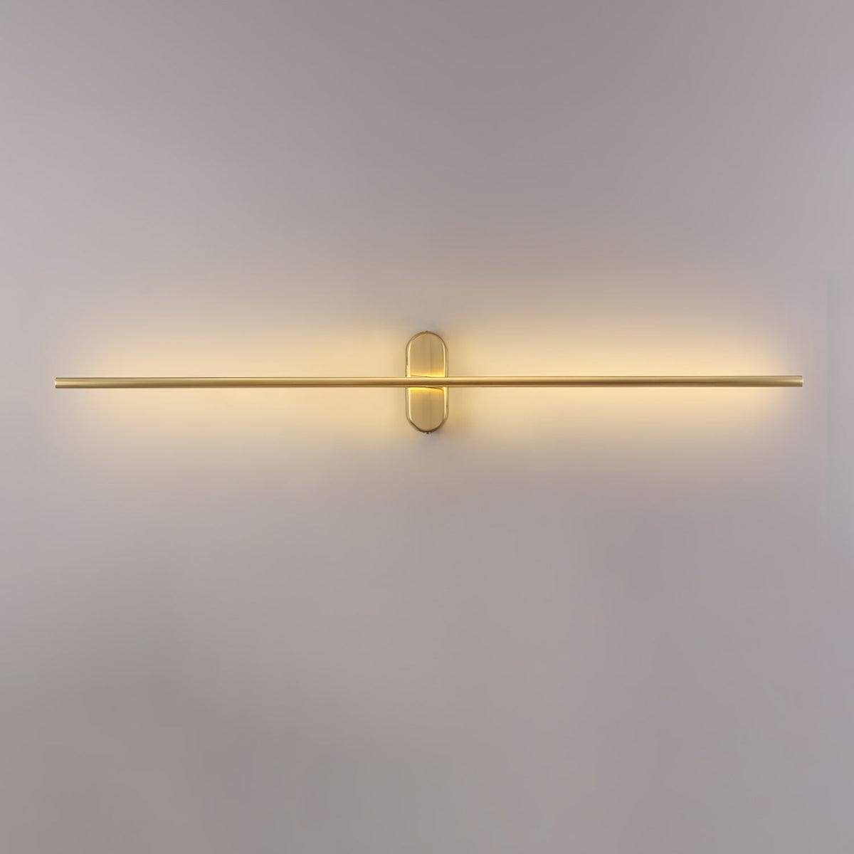 Marissa lampada da parete Stick Shaped in ottone