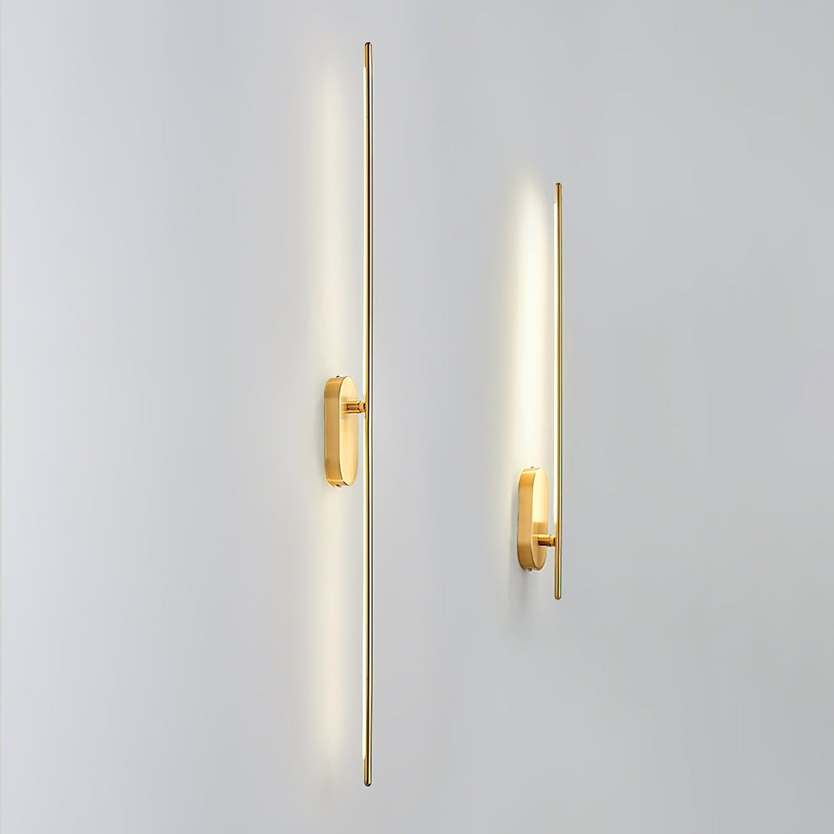 Marissa lampada da parete Stick Shaped in ottone