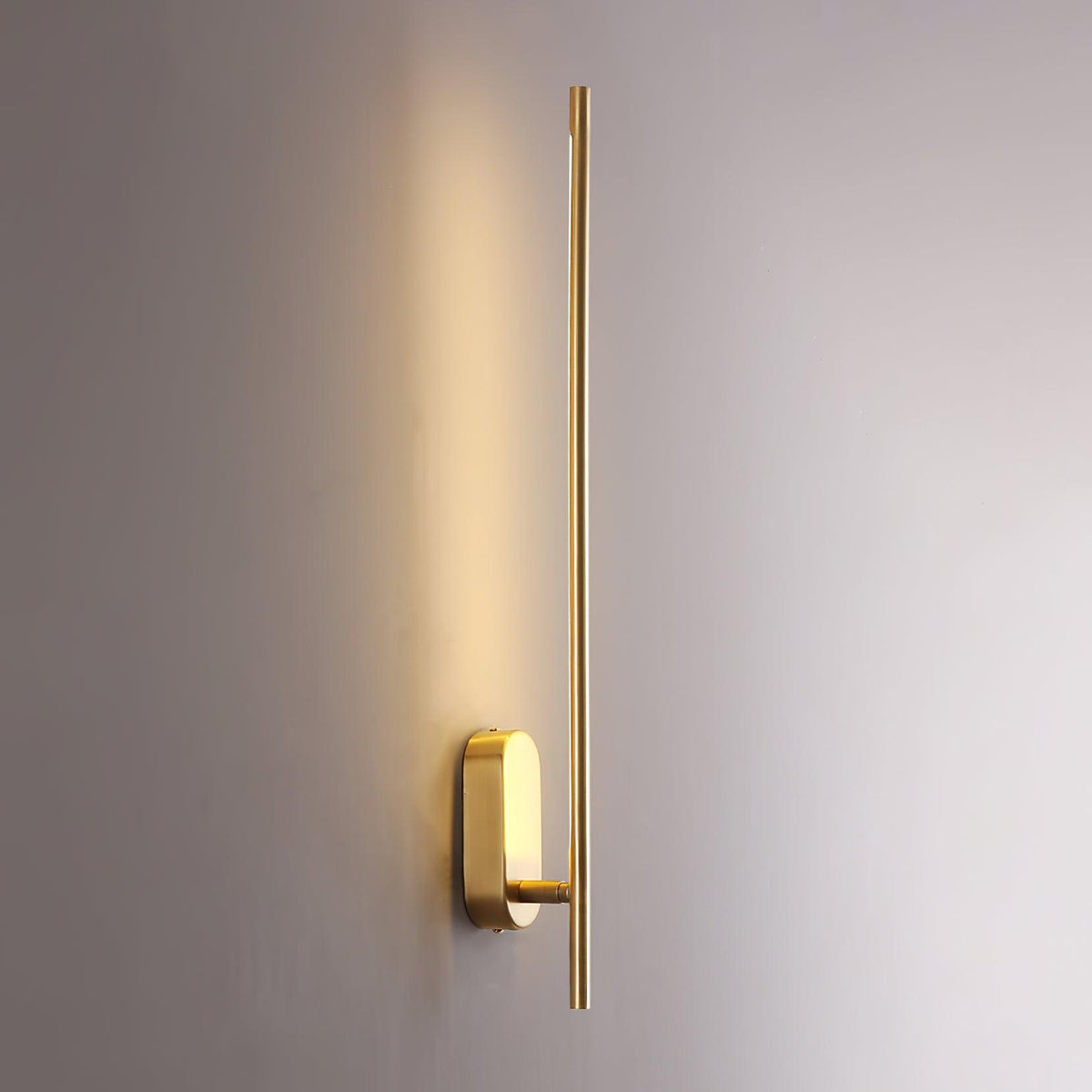 Marissa lampada da parete Stick Shaped in ottone