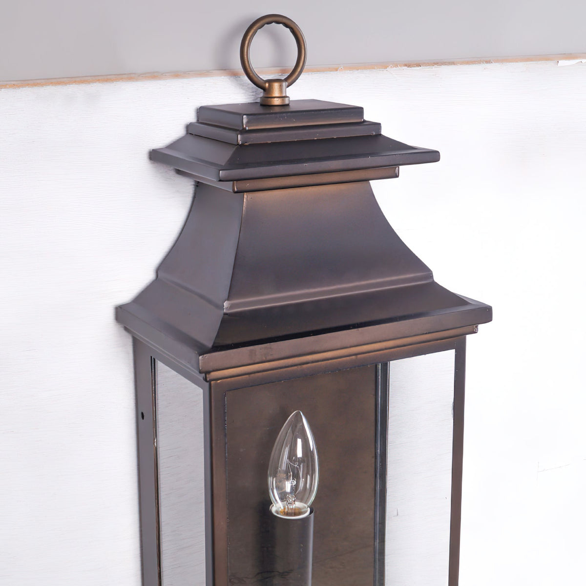 Esolarae lampada da parete in vetro