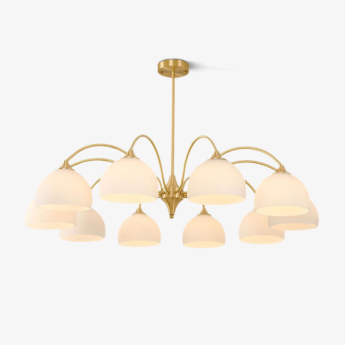 Zaren lampadario Coppia in vetro a Righe