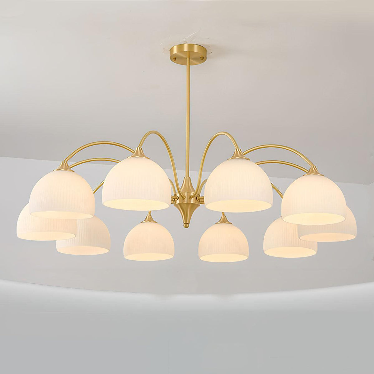 Zaren lampadario Coppia in vetro a Righe