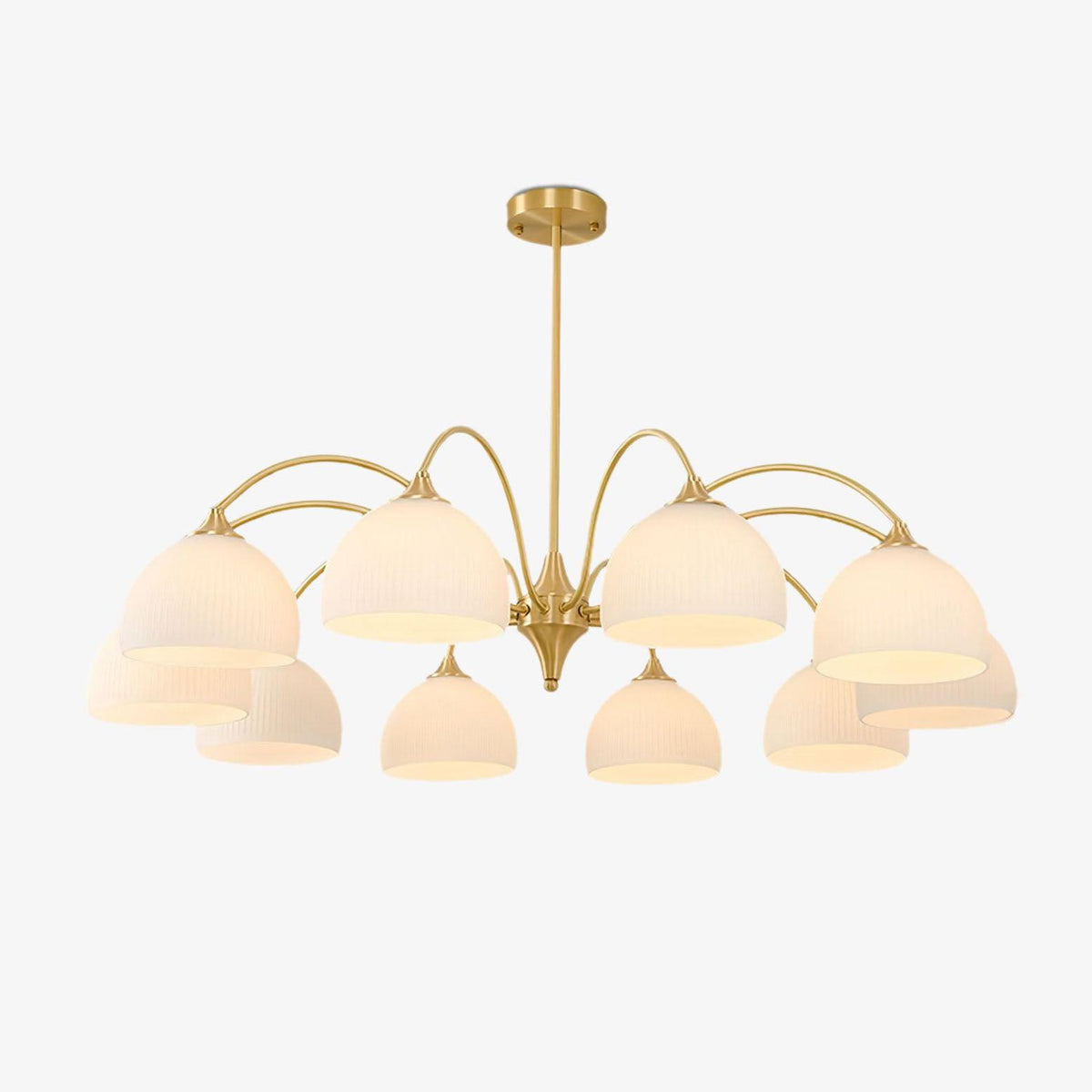 Zaren lampadario Coppia in vetro a Righe