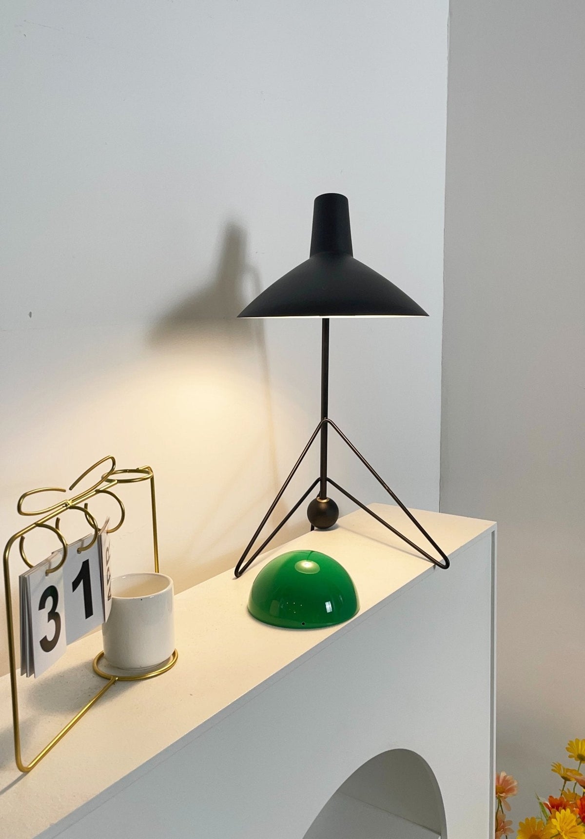 Pivot lampada da tavolo industriale