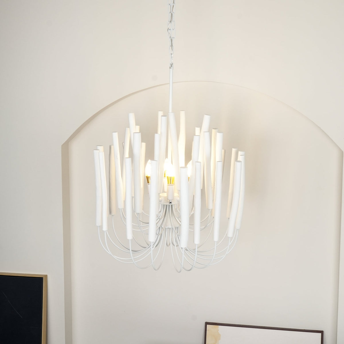 Nyphaiel Lux Lampadario di Lusso in Legno Postmoderno - Relic Pieces